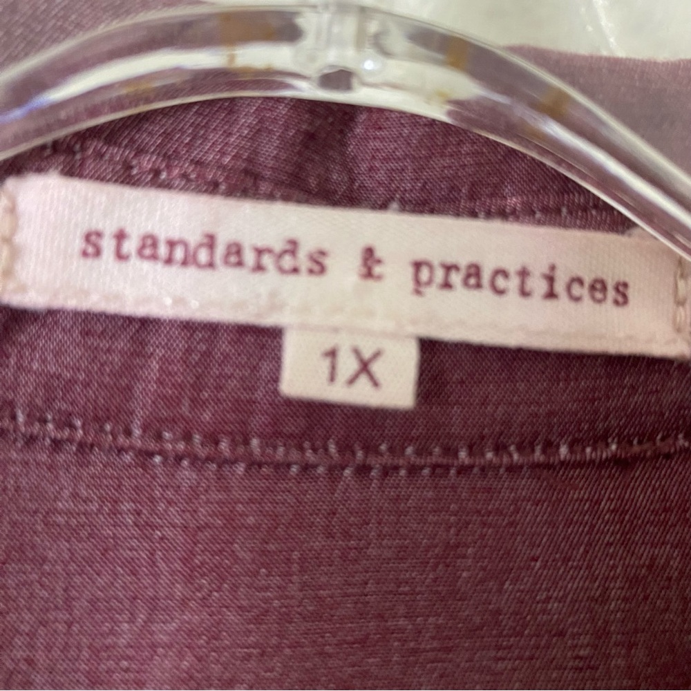 Standards & Practices Elegant Light Burgundy XL D… - image 9